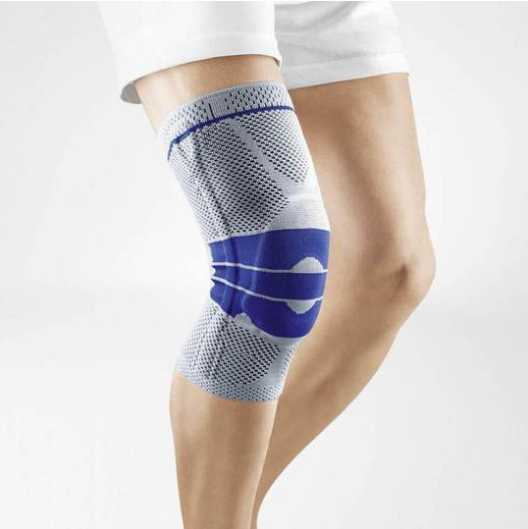 Knee pad worn on leg