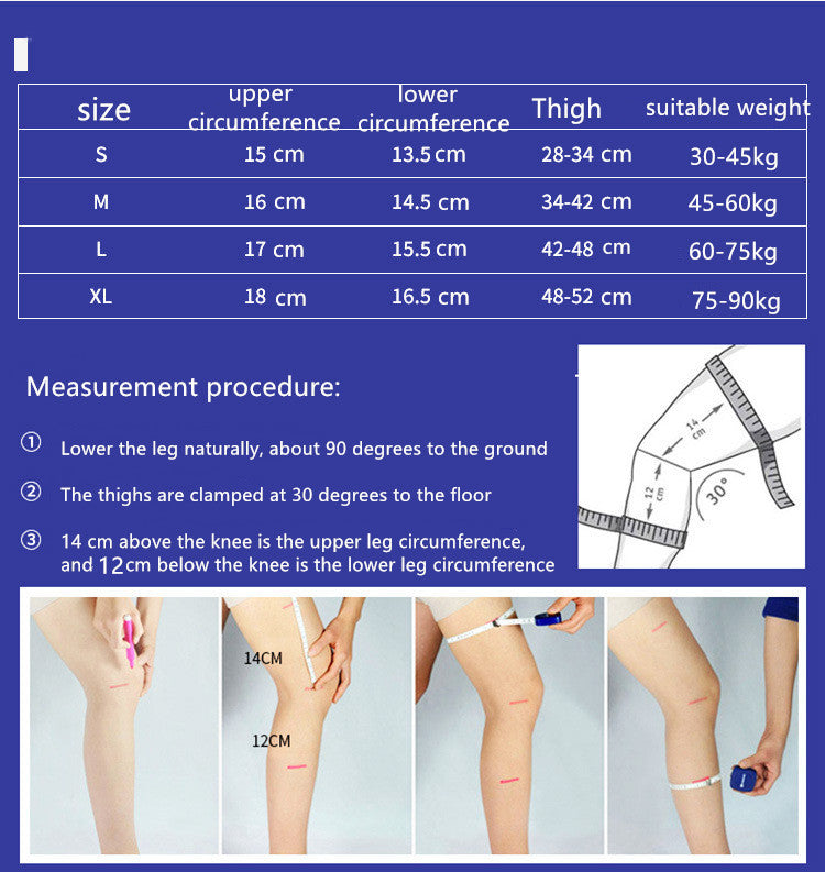 Size chart and measurement guide