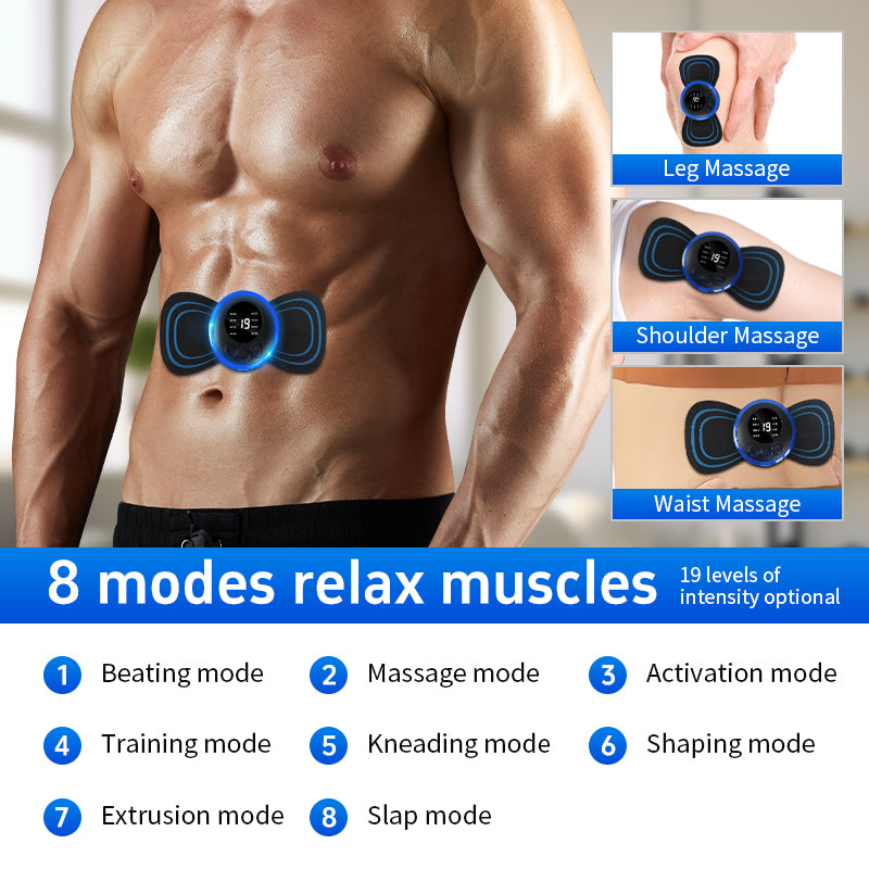 8 Massage Modes for Different Body Areas