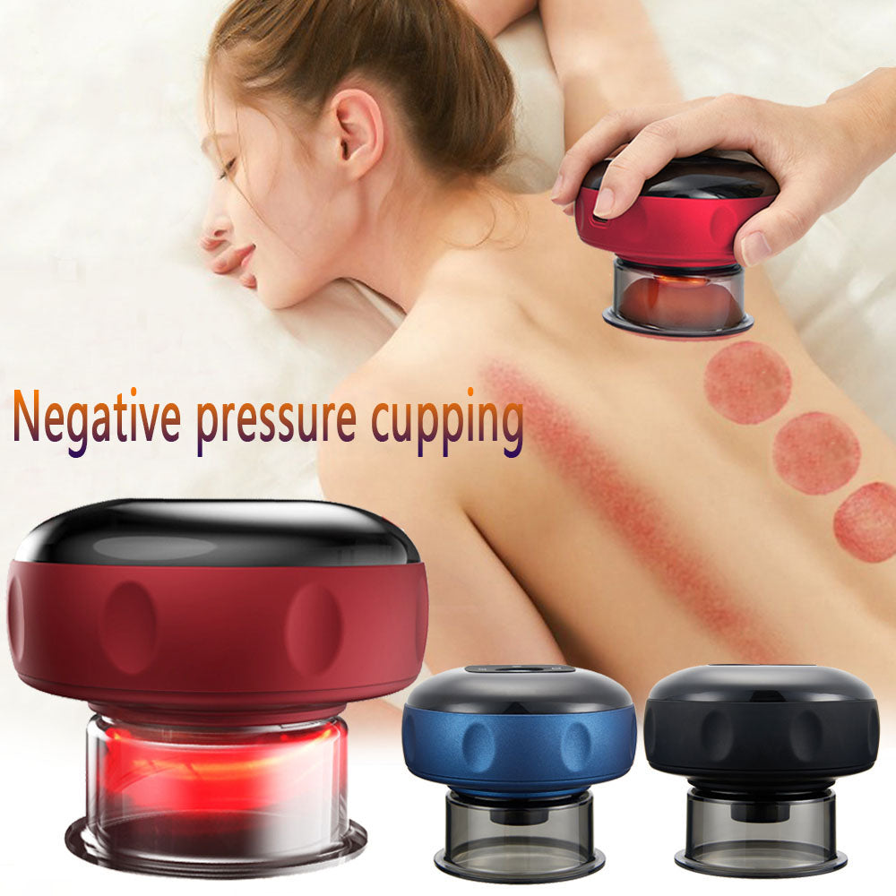Negative pressure cupping therapy demonstration