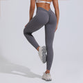 High Waist Yoga Pants - Gray